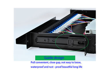 Het standaard Optische de Distributiekader 24LC van de Grootte Multimode Vezel/Sc-het Rek zet Ontwerp op