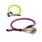 De compacte Lage Kabel MTP van PDL MPO MTP/MPO - LC-Ventilator uit QSFP Vezel Jumper Cables