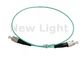 OM3 Simplexkoord 50/125 van het Optische Vezelflard de Optische Kabel van de 0,5 Metersfc FC Vezel