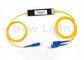 Splitser van de vezel de Optische Kabel, Enige PLC 1x2 van Wijzesc UPC MINIplc Splitser