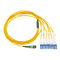 Van de de Wijze Duplexvezel van G652D LSZH de Enige Optische Kabel MPO/MTP-de Kern van het Boomstamkoord 8/12/24