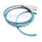OM3 - 300 de Vezel Optische Kabel van pvc van Aqua Fan Out van de 12 Kernmpo aan MPO Kabel Mannelijke