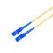 Blauwe Duplexvezelkabel/van de Wijze1310nm Sc van Sc UPC het Enige Koord van het de Vezel Optische Flard