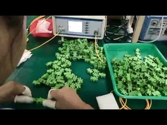 250um naakte glasvezel adapter met enkelmodus glasvezel type in flens