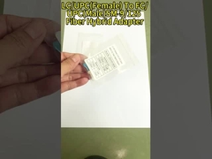 Blauw Kleur Simplex LC Single Mode Attenuator, 4db Attenuator Voor Glasvezel CATV