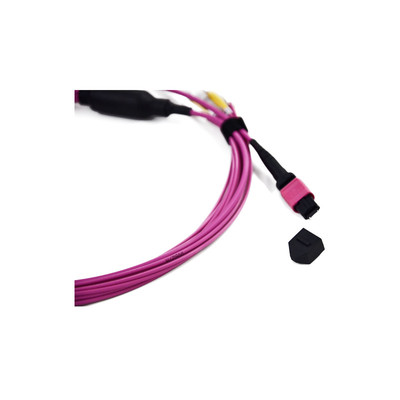 kopen MM./SM 10 GB OM3 MPO aan LC-Vezelkabel 0.9mm Fanout Flardkabels online manufacture