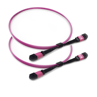 kopen Van de de Boomstamkabel van pvc/van LSZH MPO MTP de Sleutel van de de Elitepolariteit B omhoog - sluit omhoog voor Data Center online manufacture