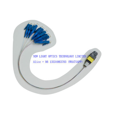 kopen 8 Core OM3 Multimode MPO MTP-kabel met vrouwelijke polariteit B voor hogesnelheidsgegevensoverdracht online manufacture