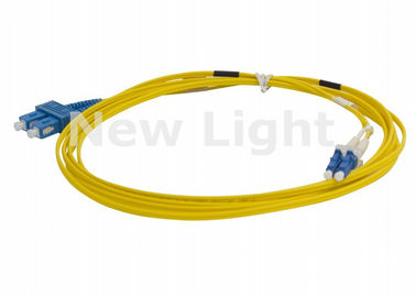 kopen Multi Model Duplex het Koordlc Sc 9/125 van het Optische Vezelflard met Goede Uitwisselbaarheid online manufacture
