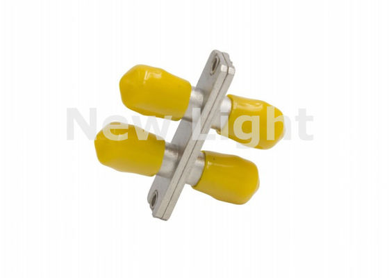 kopen ST Multimode duplex metalen glasvezeladapter met laag insetsverlies voor gegevensverwerkingsnetwerken online manufacture