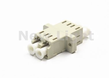 kopen De witte de Adapterabs Materiële LC van de Kleurenlc Vezel Optische Adapter van Sc met Flens online manufacture