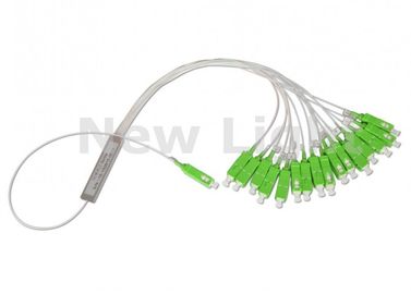 kopen 1*16 ABS Zwarte doos Optische PLC Splitser/Vezel Optische Koppeling met 3.0mm Ingevoerde Kabel online manufacture