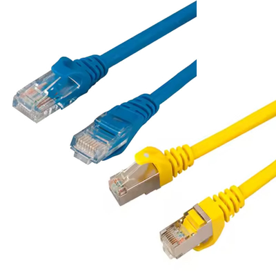 kopen Pure koper dubbel afgeschermd Cat6 netwerk patch cord RoHS gecertificeerd UL ETL FCC goedgekeurd online manufacture