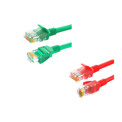 kopen Speed Ethernet Patch Cords UL Certified Cat6a Bare Copper 24AWG*2*4P 7/0.20mm 100% getest online manufacture