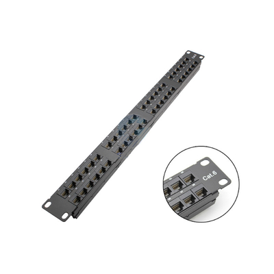 kopen Flexibel kabelbeheer 1U Netwerk patch panel Rack Montagebaar metalen ontwerp online manufacture