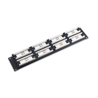 kopen Ethernet Patch Panel RoHS-gecertificeerd schilddraadmontagepaneel met kabelbeheer online manufacture