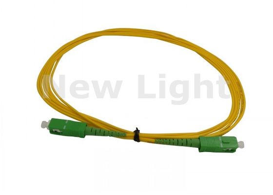 kopen 2.0 mm Diameter Single Mode SC-SC Optical Fiber Patch Cord voor hoge snelheid dataoverdracht online manufacture
