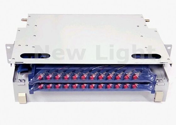 kopen 19 Inch 24 Poort ODF Optisch Distributie Frame Glasvezel Patchpaneel voor FTTX/FTTH Toepassingen online manufacture