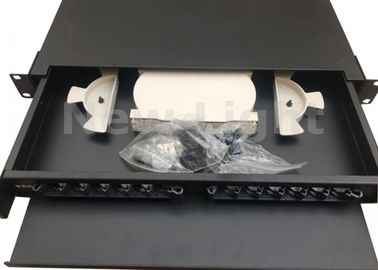kopen Het Type van 19 Duimtrekkracht Kader 12 van de Vezel zet Optisch Distributie Havenrek het Comité van het Vezelflard op online manufacture