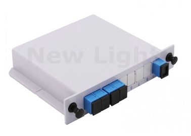 kopen Vlakgolfgeleidertype de Doos1x4 PLC van de Vezel Optische Splitser Splitser met de Schakelaar van Sc UPC online manufacture