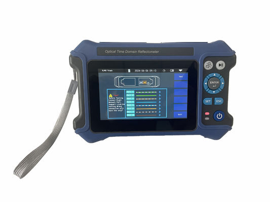 kopen Glasvezelgereedschap met 5m-80KM testafstand, hoog koolstofstalen tangen en LD-lichtbron voor nauwkeurige tests online manufacture