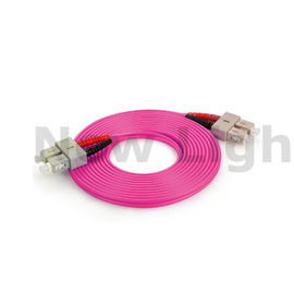 kopen Sc - de multi van het het flardkoord van de de wijze optische vezel van Sc duplex rode/zwarte laars OM4 50/125 online manufacture