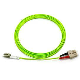 kopen OM5 van het de Vezel Optische Flard van 1 M de Duplexkabel LC UPC - Sc-de Multiwijze van pvc online manufacture