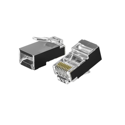 kopen High-Performance CAT6 Modular Plugs - 50U Gold, Fluke Pass, Transparent & Tangle-Free online manufacture