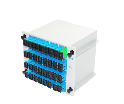 kopen 32-Core SC APC/PC Glasvezel Cassette PLC Splitter voor FTTH Aansluitkast met 3 Jaar Garantie online manufacture