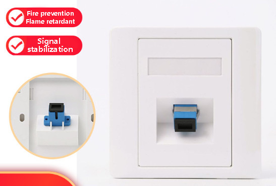 kopen Single Pole Flush Mounted LC/SC Socket Compatible With All Standard Plugs online manufacture