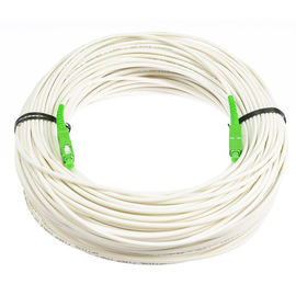 kopen G657B3 anti - Buigende Enige de Wijze Witte Kleur van de Vezel Optische Kabel met LSZH-Materiaal online manufacture