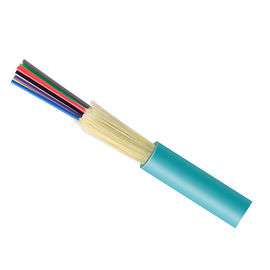 kopen Multi Binnen de Distributiekabel van de de Wijze Optische Vezel FTTH Aqua OM3 van vezel Optische 12 Kern online manufacture