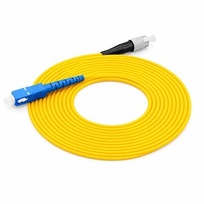 kopen Lage Invoegverlies ≤0,15dB Bochtgevoelige G657A1 Glasvezel Patchkabel met Meerdere Connectortypes online manufacture