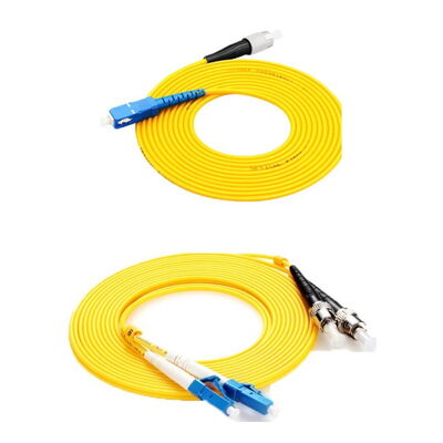 kopen OFNP Plenum-geclassificeerd LSZH Low Smoke Zero Halogeen glasvezel patchsnoer met SC LC FC ST-connectoren online manufacture