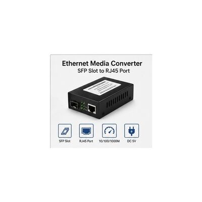 kopen Gigabit SFP Media Converter met 20 km transmissieafstand voor Single Mode Fiber en 10/100/1000 Mbps Auto-Negotiation online manufacture