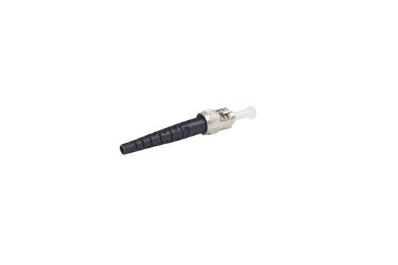 kopen ST Single Mode 2.0mm Glasvezelconnector met Metaalmateriaal en Zwarte Netkabel online manufacture