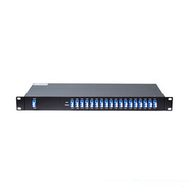 kopen rek van 1U 19 het“ zet Vezel Optische WDM Dubbele Vezellc/upc Schakelaar 1270nm-1610nm 18CH op online manufacture