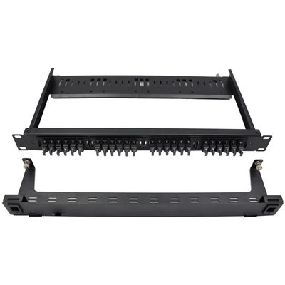kopen 1U Rack Mount Fiber Optic Patch Panel met 96core LC en Pull-Type Box voor toepassingen met hoge dichtheid online manufacture
