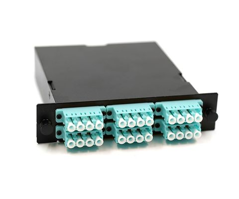 kopen 24 Glasvezel 0,5 meter MPO Cassette Module met 50/125 OM3 Glasvezel Patchkabel online manufacture