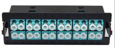 kopen Zwart LC-Optisch het Flardcomité 24 van de Tussenvoegsel Duplexvezel Haven voor 1U-Distributiedoos online manufacture