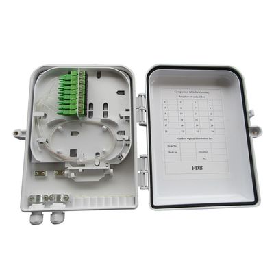 kopen 16-Core ABS Materiaal FTTH Afsluitdoos Wandmontage voor FTTX Toegangsysteem online manufacture
