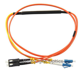 kopen Het duplex 62.5/125 Koord van het Optische Vezelflard/Vezel Optische Wijze Conditionerende het Springen Kabel online manufacture