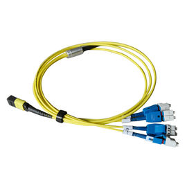 kopen 8 vezel MTP aan Uniboot 4 de Boomstamkabel Mpo van X LC MTP aan Lc-Doorbraakkabel online manufacture