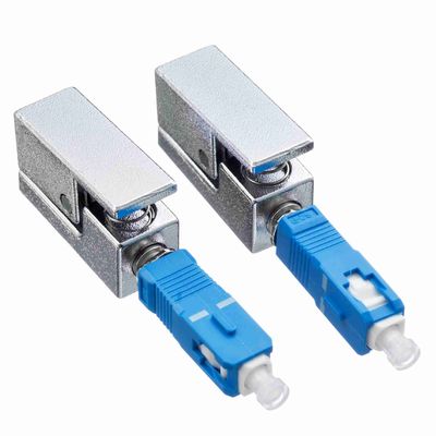 kopen SC Bare Fiber Adapter met metaalmateriaal UPC Polish en vierkant voor FTTH FTTB-netwerken online manufacture