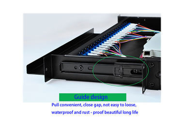 kopen Het standaard Optische de Distributiekader 24LC van de Grootte Multimode Vezel/Sc-het Rek zet Ontwerp op online manufacture