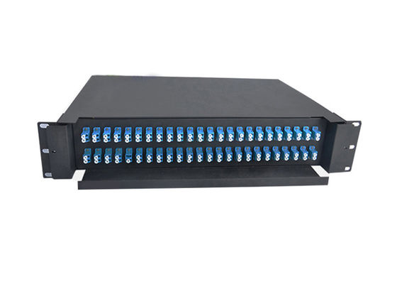 kopen 1U Rack Mount Fiber Optic Patch Panel met 12 Core SC/FC/ST/LC Splicing voor FTTH Netwerken online manufacture