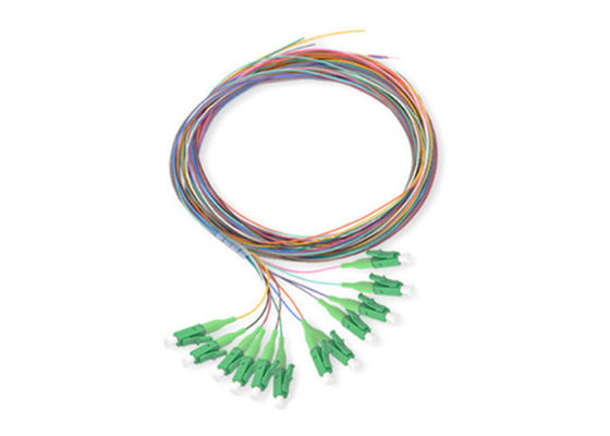 kopen LC Connector Single Mode Fiber Optic Pigtail met 0.9mm Kabel en 12 Kleuren online manufacture