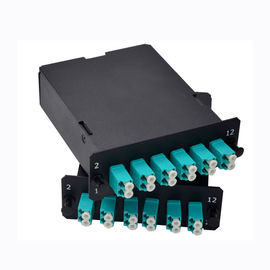 kopen Mpo-24 aan de Duplex van 12x LC, Type AF, 24 Vezelsom3 Multimode FHD MPO Cassette online manufacture