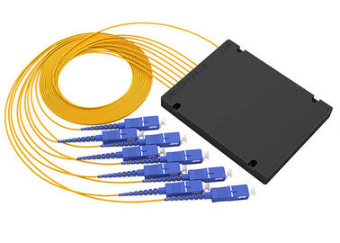 kopen Digitaal Passief PLC ABS van de Vezel Optisch Splitser 1x8 Doostype met de Schakelaar van Sc/PC- online manufacture