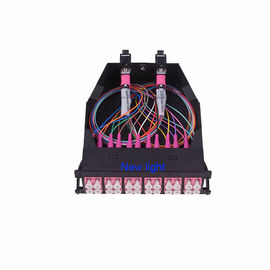 kopen De Optische Doos van de metaalvezel met Adapter/van ODF mpo-LC Cassetteslgx Doos van de Vezel Optische 12 Kern online manufacture